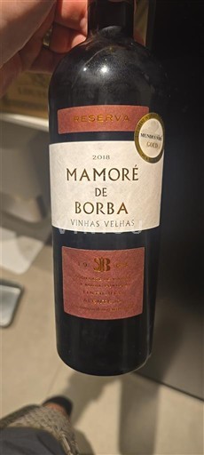 Alentejo Mamoré de Borba Vinhas Velhas 2018