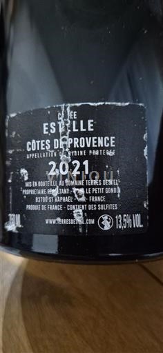Provenza Côtes-de-Provence Domaine Terres d'Estelle Estelle 2021
