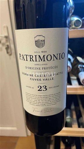 Corse Patrimonio Domaine Castellu Piatto Valle 2023