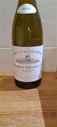 Burgundija Chablis Grand Cru Domaine Colombier Bougros 2023