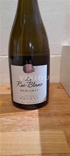Borgoña Mercurey Briday Le Roc Blanc 2022