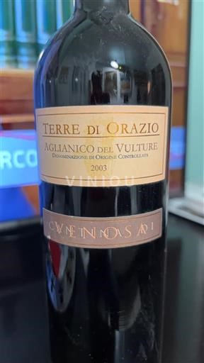 Basilicata Aglianico del Vulture Terre di Orazio 2003