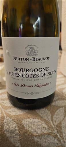Borgoña Hautes Côtes de Nuits Nuiton-Beaunoy Les Dames Huguettes 2023