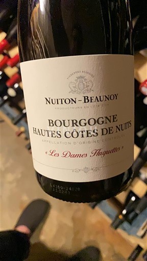 Borgoña Hautes Côtes de Nuits Nuiton-Beaunoy Les Dames Huguettes 2023