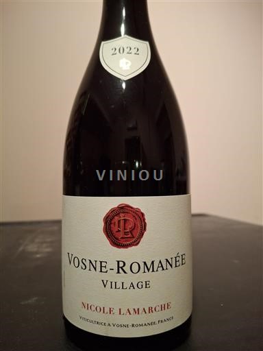 Wines Rouge sec Domaine Nicole Lamarche 2022 France Burgundy Vosne-Romanée AOC