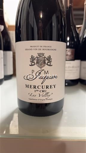 Borgoña Mercurey Premier Cru P. M. Jacquesson Les Velley 2024