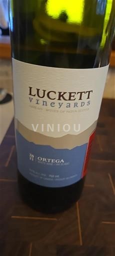 Nueva Escocia Valle de Gaspereau Luckett Vineyards Ortega 2021