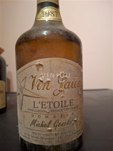 Jura L'Étoile Domaine Michel Généletti 1987