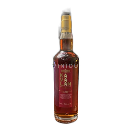 Whisky Single Malt Whisky Oloroso sherry oak matured Kavalan  - 2021 Taïwan Yilan