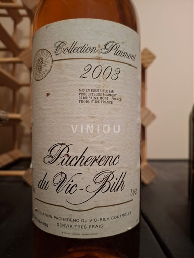 Tây Nam Pacherenc-du-vic-bilh Plaimont Collection 2003