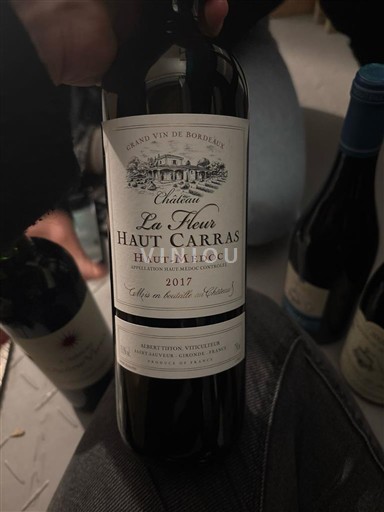 Burdeos Haut-Médoc Château La Fleur Haut Carras 2017