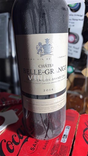 Bordeaux Saint-Émilion Grand Cru Grand Cru Château Belle-Grange 2014