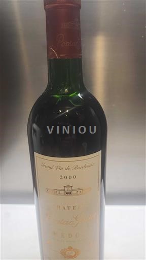 Bordeaux Médoc Château Pontac Gadet 2000
