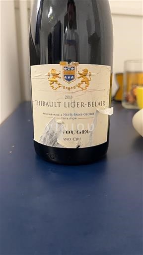 Bourgogne Vougeot Grand Cru Thibault Liger-Belair 2013