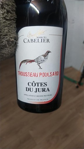Jura Côtes du Jura Marcel Cabelier Trousseau Poulsard Senza annata