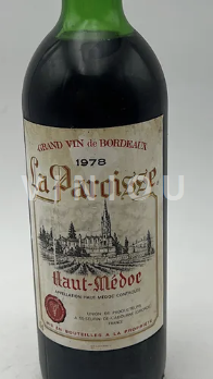 Burdeos Haut-Médoc La Paroisse 1978