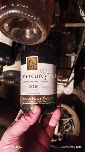 Borgoña Mercurey Caves du Vieux Pressoir 2016