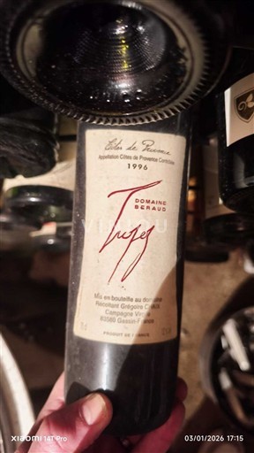 Provence Côtes-de-Provence Domaine Beraud Trusé 1996