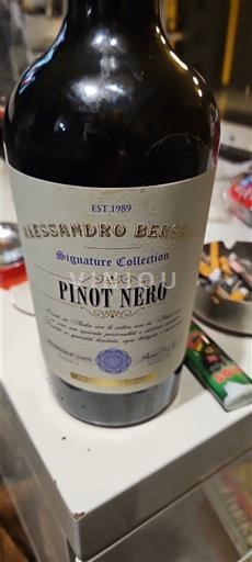 Abruzzerne Pinot Noir Alessandro Berselli Signature Collection Ikke årgangsbestemt