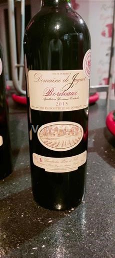 Burdeos Bordeaux Domaine Juguet 2015