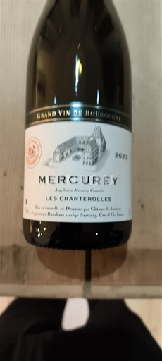 Borgoña Mercurey Domaine Chateau de Sassangy Les Chanterolles 2023