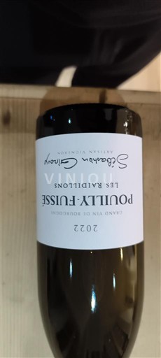 Vine Blanc sec Les Radillons Sébastien Giroux 2022 Frankrig Bourgogne Pouilly-fuissé AOC