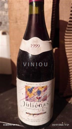 Beaujolais Juliénas Caveau pacmelin 1999