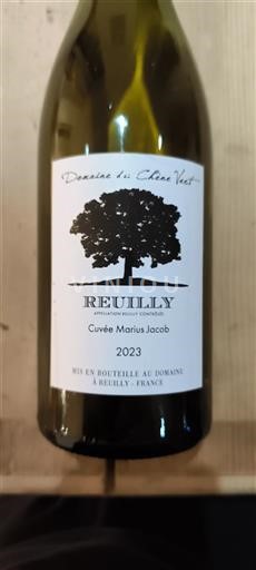 Vallée de la Loire Reuilly Domaine Les Chênes Verts Marius Jacob 2023