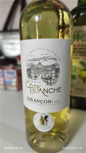 Tây Nam Jurançon Domaine La Cote Blanche 2022
