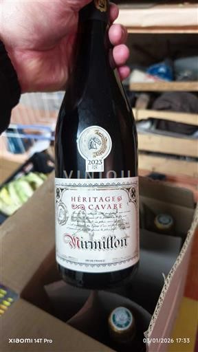 Valle del Ródano Wirrillon Héritage du Cavare 2023