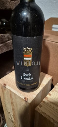 Toscana Brunello di Montalcino Marchesato degli Aleramici 2000