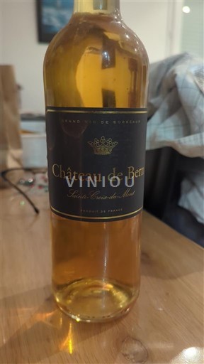 Bordeaux Château Bern Saint-Castelin Moelleux Non Millésimé