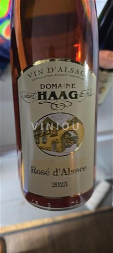 Alsace Domaine Robert Haag 2023