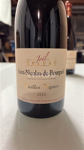 Thung lũng sông Loire Saint-Nicolas-De-Bourgueil Joël Taluau Vieilles Vignes 2022