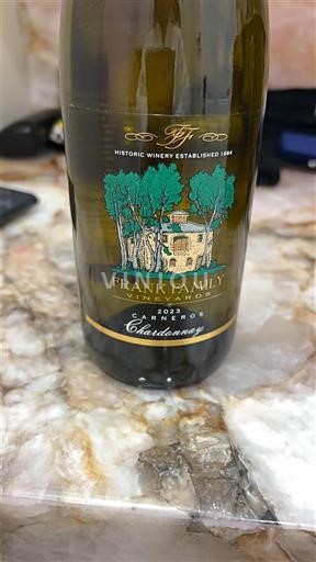 California AVAs Napa Valley Frank Family Vineyards Napa Valley Chardonnay 2022