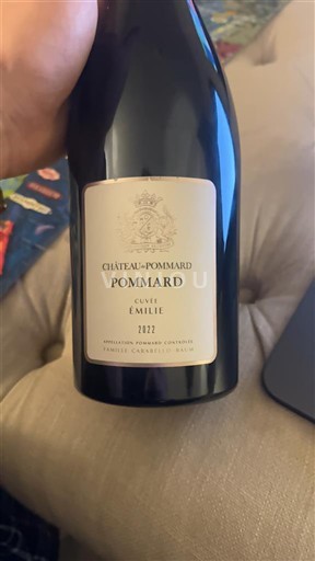 Bourgogne Pommard Château Pommard Émilie 2022