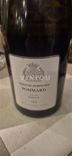 Burgundy Pommard Château Pommard Émilie 2022