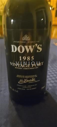 Portugal Oporto Dow's Vintage Port 1985