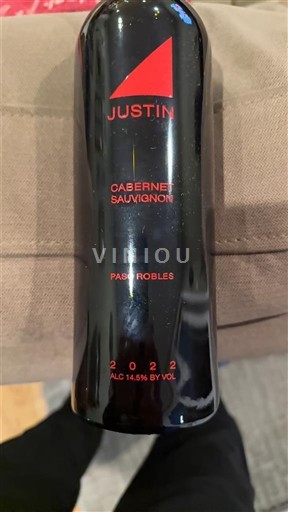 Vùng trồng nho được cấp phép California Paso Robles Justin 2022