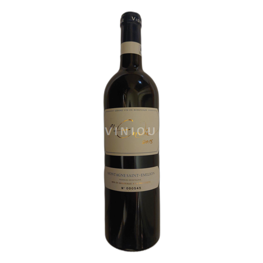 Bordeaux Montagne-Saint-Émilion Franck Despagne l'Envie 2015