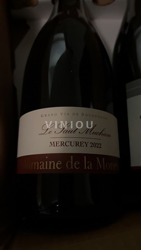 Borgoña Mercurey Domaine La Monette Le Saut Muchiau 2022