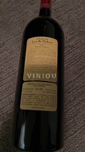 Bordeaux Saint-Julien Château Léoville Poyferré Ikke årgangsbestemt