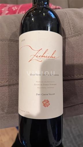 Vùng trồng nho được cấp phép California Thung lũng Dry Creek Zichichi Family Vineyard Old Vine Estate Zinfandel 2021