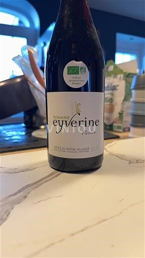 Vallée du Rhône Côtes-du-rhône-villages Domaine Eyverine Passion 2017