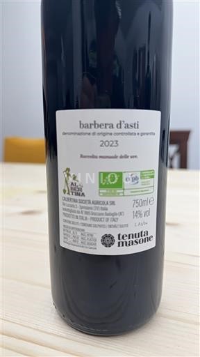 Piemonte Barbera d'Asti Tenuta Masone 2023