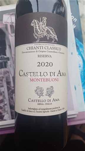 Toscana Chianti Classico Castello di Ama Chianti Classico riserva - Montebuoni 2020