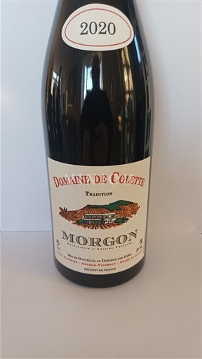 Beaujolais Morgon Domaine Colette 2020