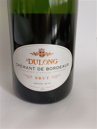 Bordeaux Crémant de Bordeaux Dulong Cremant de Bordeaux Icke årgångsbetecknad