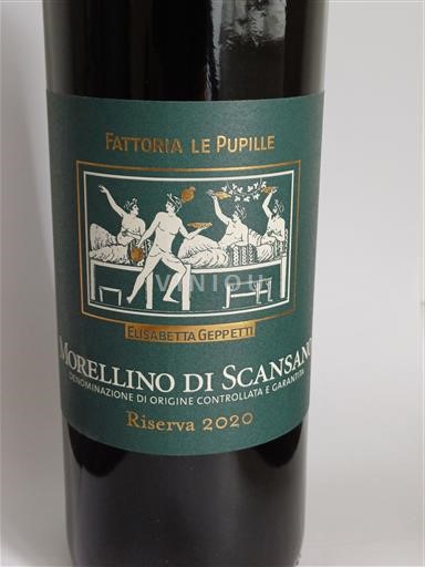 Toscana Morellino di Scansano Fattoria le pupille Morellino di scansano - Riserva 2020