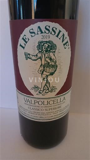 Vénétie Valpolicella Le Ragose Le Sassine 2019